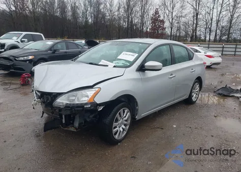 2014 Nissan Sentra Fe+ S/Fe+ Sv/S/Sl/Sr/Sv из США, поврежденный, VIN 3N1AB7AP9EY249352